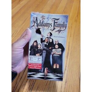 Vintage NEW The Addams Family SEALED VHS 1992 McDonald's Release Anjelica Huston